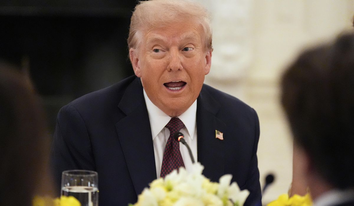 Trump having dinner at a restaurant near the White House to promote his Washington crackdown